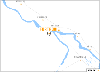 map of Fort Romie