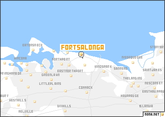map of Fort Salonga