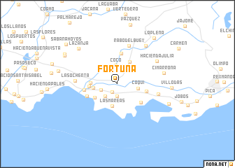 map of Fortuna