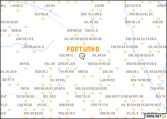 map of Fortunho