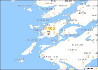 map of Fossa