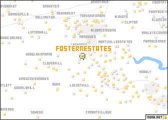 map of Fostern Estates