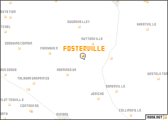 map of Fosterville