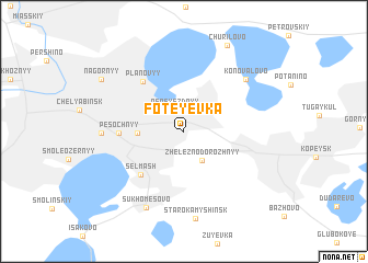 map of Foteyevka