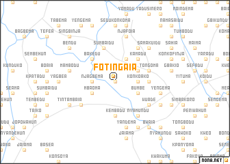 map of Fotingaia