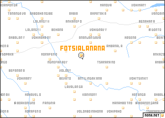 map of Fotsialanana