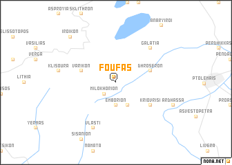 map of Foúfas