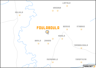 map of Foulaboula