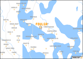 map of Foulga