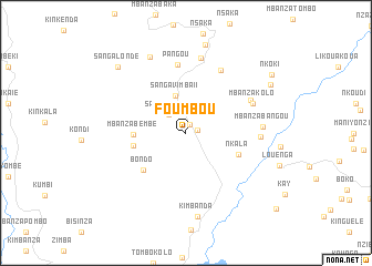 map of Foumbou