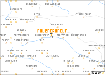 map of Fourneau-Neuf