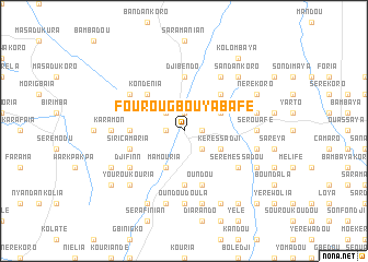 map of Fourougbouya Bafé