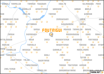 map of Foutrigui