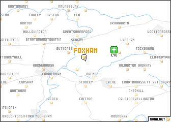 map of Foxham