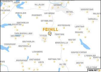 map of Fox Hill