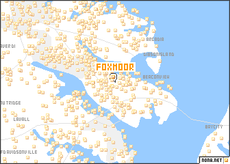 map of Foxmoor