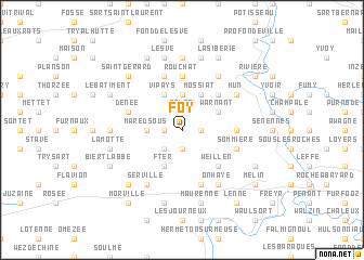 map of Foy