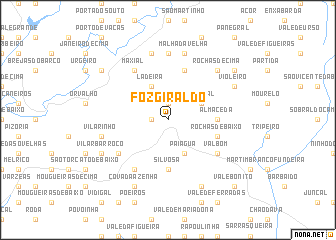 map of Foz Giraldo