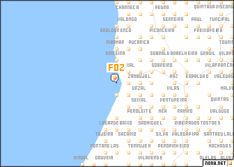 map of Foz
