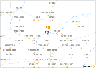 map of Fô