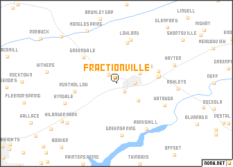 map of Fractionville