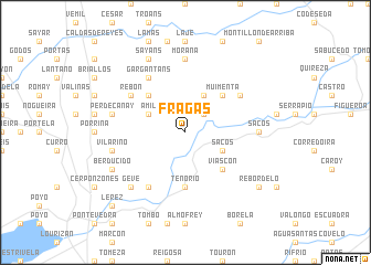 map of Fragas