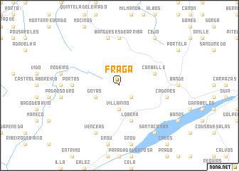 map of Fraga