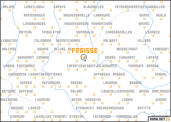 map of Fraisse