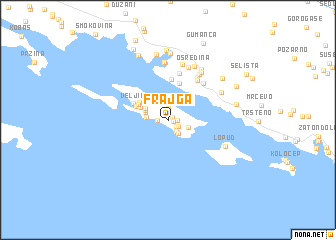 map of Frajga