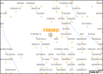 map of Framasi