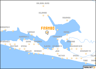 map of Frambo