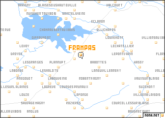 map of Frampas