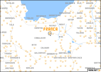 map of Franca