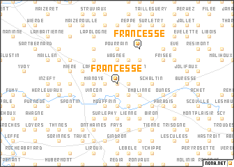 map of Francesse