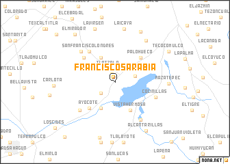 map of Francisco Sarabia