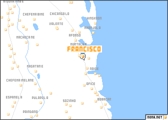 map of Francisco