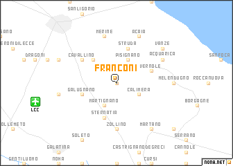 map of Franconi