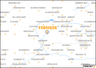 map of Frankena