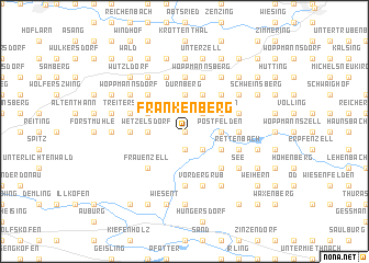 map of Frankenberg