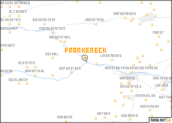 map of Frankeneck