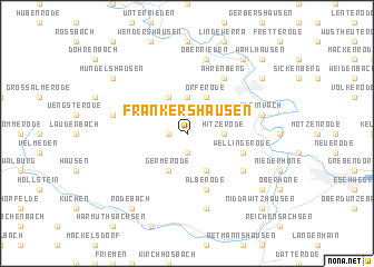 map of Frankershausen