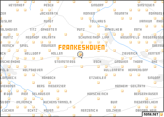 map of Frankeshoven