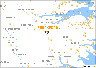 map of Frankford