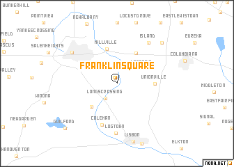 map of Franklin Square