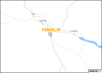 map of Franklin