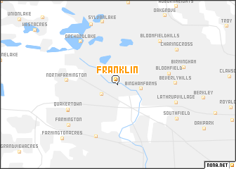 map of Franklin