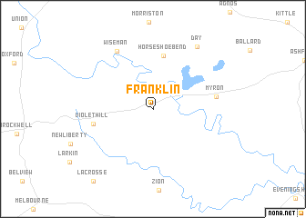 map of Franklin