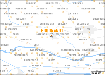 map of Fransegat