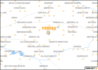 map of Fransu