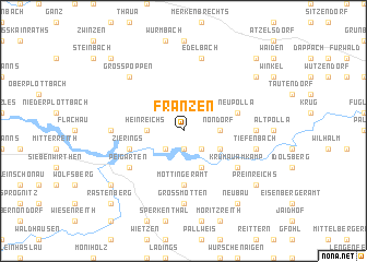 map of Franzen